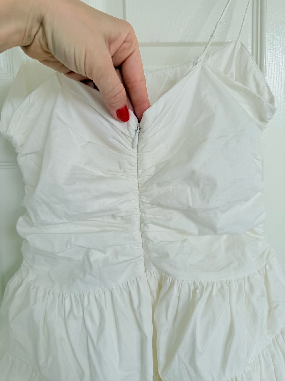Lovers And Friends Rosalinda Mini Dress White Puff Size Small S Revolve - Picture 9 of 13